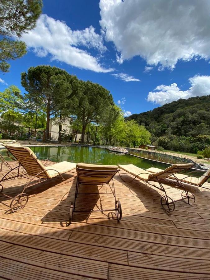 Ferienwohnung L'Etang Des Cigales Uchaux Exterior foto