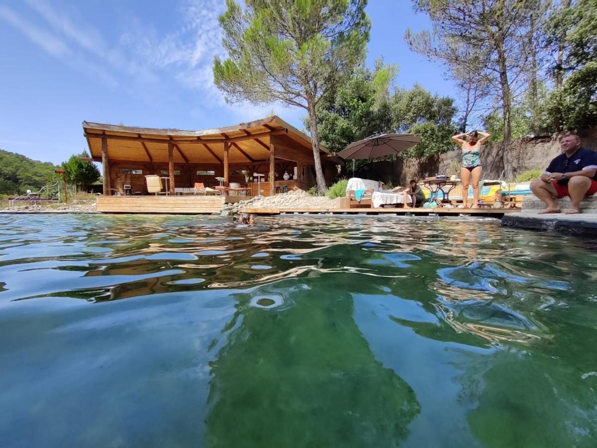Ferienwohnung L'Etang Des Cigales Uchaux Exterior foto