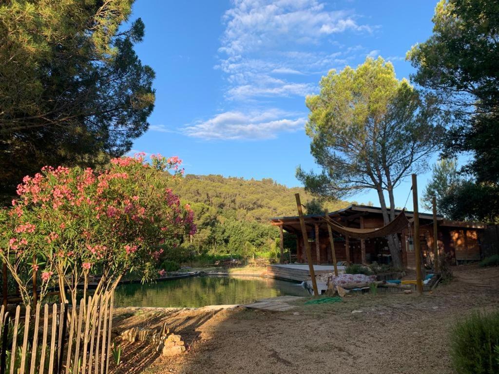 Ferienwohnung L'Etang Des Cigales Uchaux Exterior foto