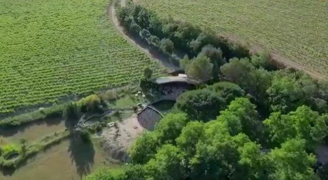 Ferienwohnung L'Etang Des Cigales Uchaux Exterior foto