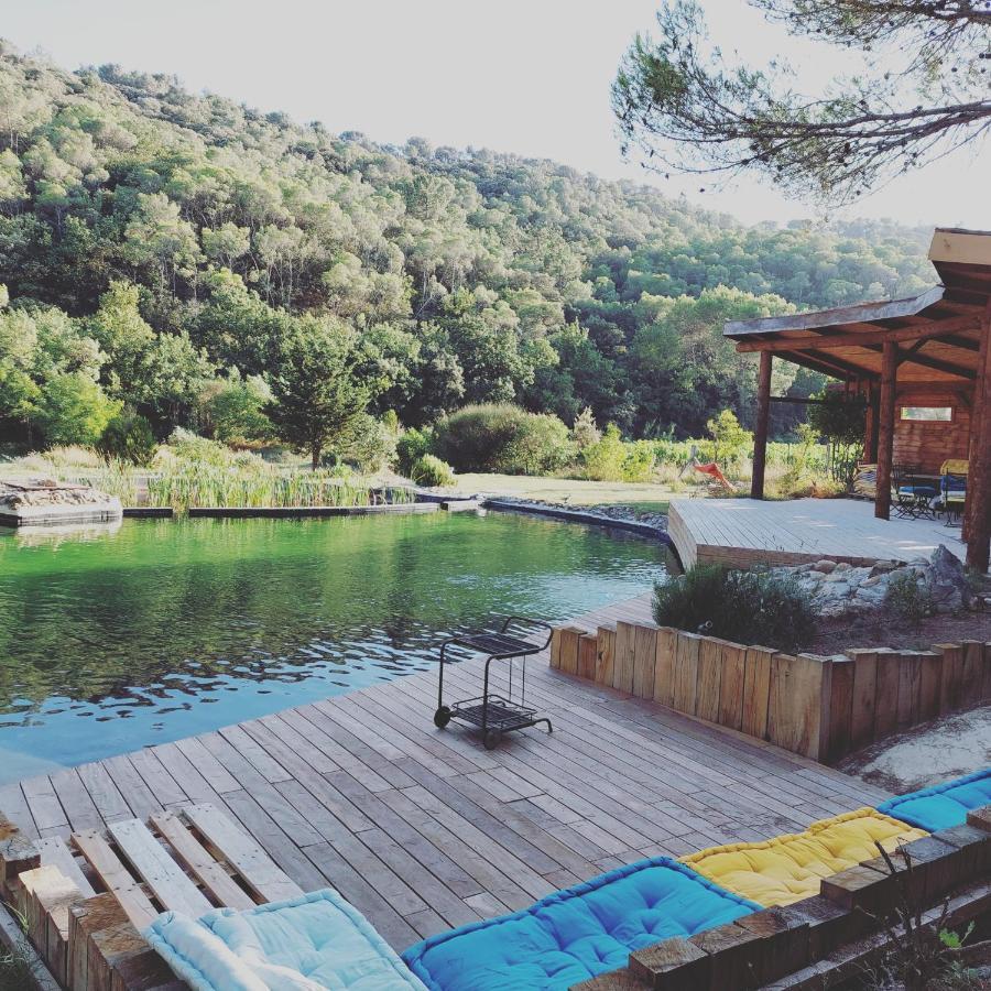 Ferienwohnung L'Etang Des Cigales Uchaux Exterior foto